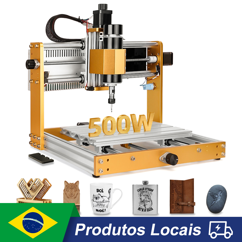 Cnc 3018 Pro Max Metal - Mesin Router CNC 3018Pro Max 500W,